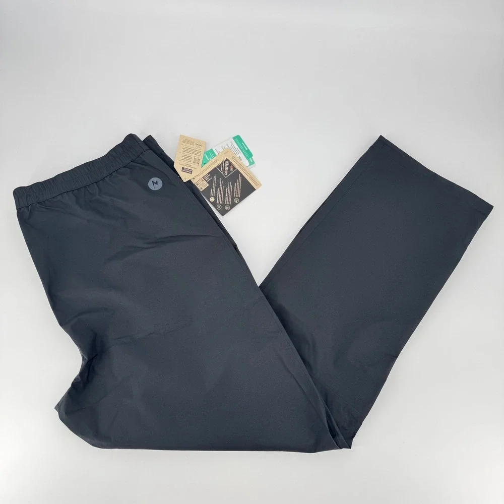 Marmot‎ Minimalist GORE-TEX Rain Pants Mens XXL Black Mnmlst GTX Pnt M12682 NWT